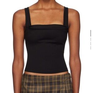 Miaou Luna top in black size medium